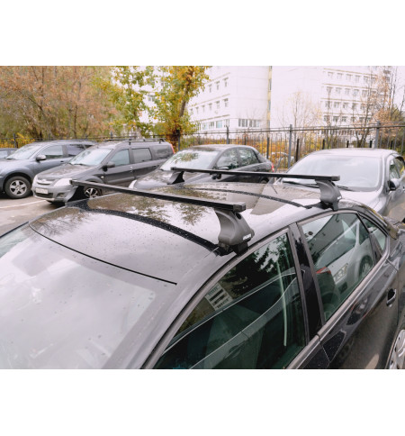 Багажник Атлант на Geely EMGRAND ЕС7 хэтчбек 2009— Арт. 7002+6011+7182 в Рязани